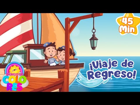 Viaje de Regreso🌊 Capítulo 01📚 ¡Aprendamos Juntos!✨45 MIN | Mundo de Colores🎈🎉