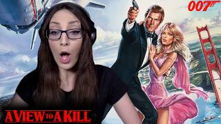 First Time Watching A VIEW TO KILL (1985) | Movie Reaction