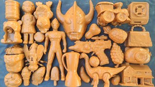Membersihkan Kotoran Lumpur Es Krim, Masak-Masakan, Buah-buahan, Bebek, Buaya, Tembakan, Ultraman