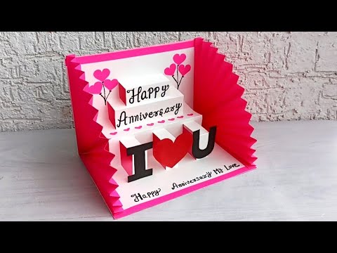 DIY - Happy Anniversary Card | Handmade Anniversary Card | Birthday Card