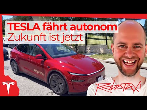 ROBOTAXI: Tesla startet den autonomen Fahrdienst in den USA