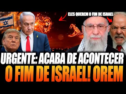 AO VIVO DIRETO DE BERSEBA (ISRAEL) TUDO DEPENDE DISSO! Escute o que revelo sobre Irã x Israel