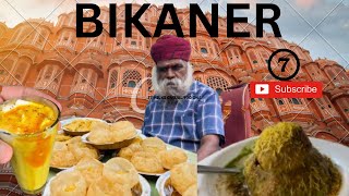 Top 7 must try street food in bikaner😍😋| Bikaner food tour (part-1)