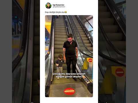 Çocuğumu dayısına emanet ettiğim günün akşamı; 😂