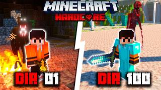 SOBREVIVI 100 DIAS EM UMA ILHA ATERRORIZANTE EM TRIO NO MINECRAFT - O FILME
