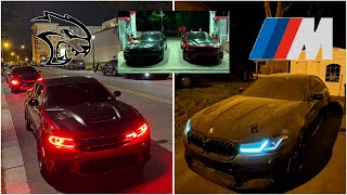 BULLYING A HELLCAT JAILBREAK IN MY M5 COMPETITION