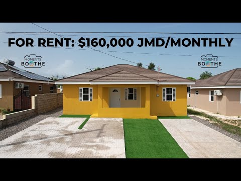 Brand New 3 Bedroom House For Rent | Colbeck Manor Old Harbour | Kemtek | Renting a House In Jamaica