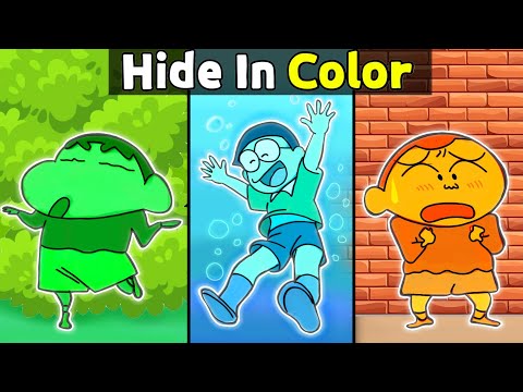 Colour Hide And Seek Challenge! 😱