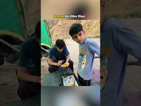 Amma Ko Utha Diya😃 #vlogs #souravjoshivlogs #piyushjoshivlogs