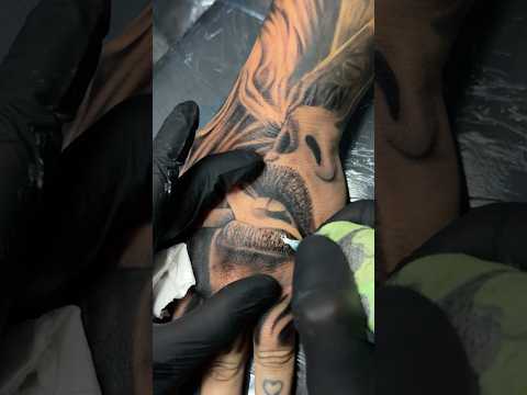 In the process… #tattoo #asmr