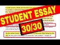 Essay Writing Techniques and Analysis