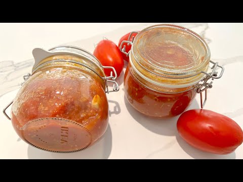 VOICI COMMENT JE CONSERVE MES TOMATES POUR EVITER LE GASPILLAGE 😊