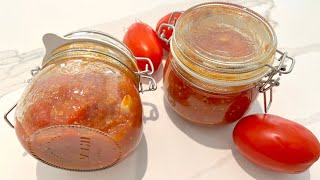 VOICI COMMENT JE CONSERVE MES TOMATES POUR EVITER LE GASPILLAGE 😊