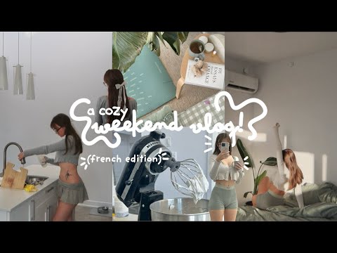 a cozy weekend vlog! 🥐🎧 french edition :)