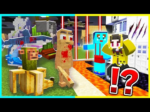 AI都市伝説トゥントゥンサフール軍団 VS けなそゆけなたろうセキュリティ🔥【まいくら / マインクラフト】