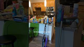 step 1 after move in: CLEAN #newapartment #apartmentcleaning #austintexas