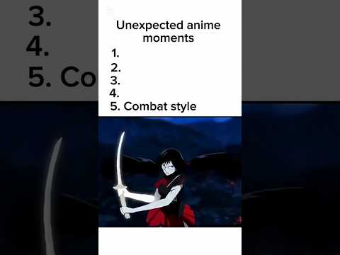 Unexpected anime moments. #anime