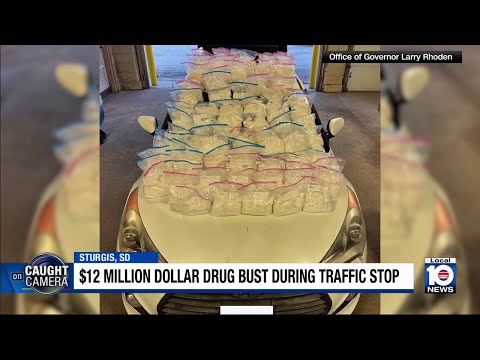 YouTube video thumbnail: South Dakota Man Charged in Largest Meth Bust in Highway Patrol History