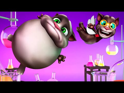 Talking Tom 🐱 Bilimsel deneyler 🎑🎓 Çocuklar için Çizgi Filmler ⭐ Super Toons TV Animasyon