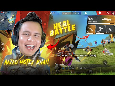 Unexpected Matchmaking With😨 ‪@TondeGamer  in Live❗️ Heal Battle 🥶 Who’ll Booyah❓