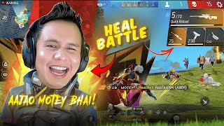 Unexpected Matchmaking With😨 ‪@TondeGamer  in Live❗️ Heal Battle 🥶 Who’ll Booyah❓