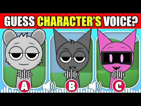 Guess The Incredibox Abgerny Characters By Their VOICES? 🔊 | ETHAN, BARRY, RAINBOW FLOWER