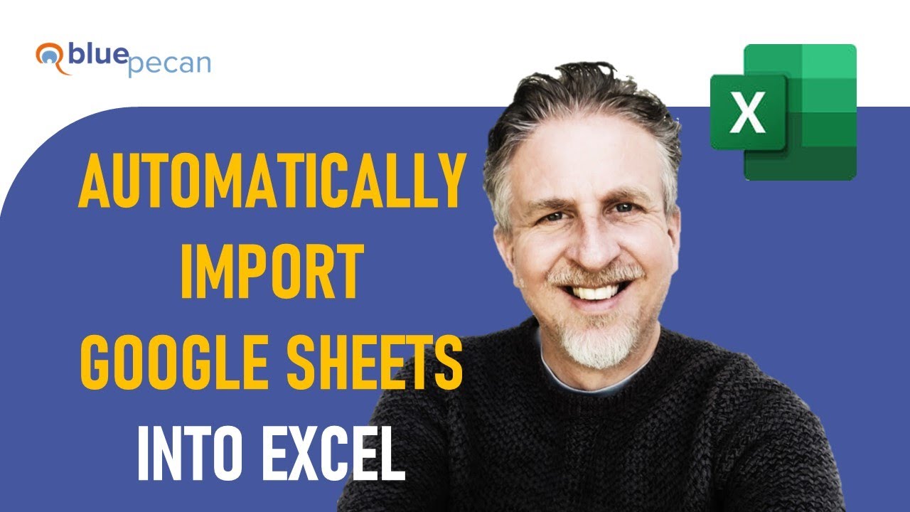 Automatically Import Data From Google Sheets to Excel | Link Google Sheets to Excel in Real Time