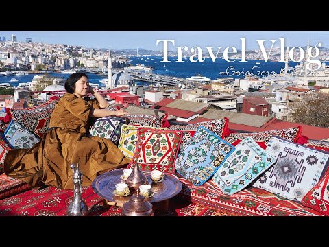 美しいアンティークキリムに出会う日🇹🇷イスタンブール旧市街の絨毯屋さんでお買いもの｜地元民お勧め！安くて美味しいローカルレストランへ｜トルコ旅vlog