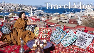 美しいアンティークキリムに出会う日🇹🇷イスタンブール旧市街の絨毯屋さんでお買いもの｜地元民お勧め！安くて美味しいローカルレストランへ｜トルコ旅vlog