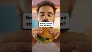 How did fast food start in America?
