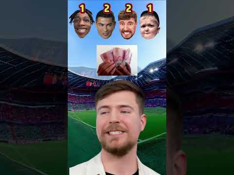 Mr beast vs Ronaldo #ronaldo #ishowspeed #mrbeast #hasbulla #meme