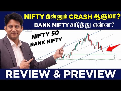 Nifty மீண்டும் Crash? Bank Nifty படுவீழ்ச்சி! அடுத்து என்ன? Review & Preview