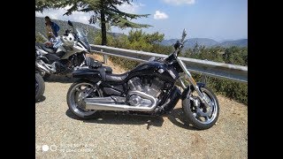 Harley Davidson, V Rod, ride to Pedoulas, Troodos, Cyprus, part two.