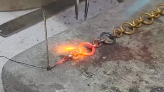 Lovely chain making  l Gold chain making video l How 22K Gold Chain is Made l locket making