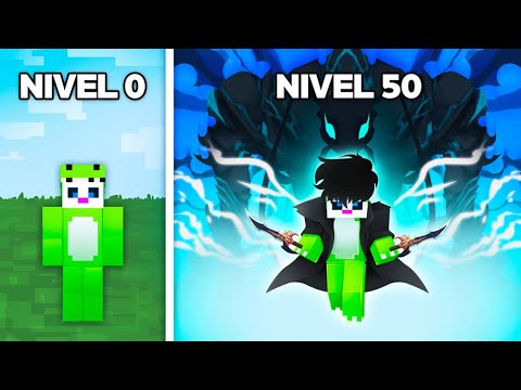 DE NIVEL 0 A 50 EN EL MEJOR PACK DE ANIME QUE HE JUGADO EN MINECRAFT