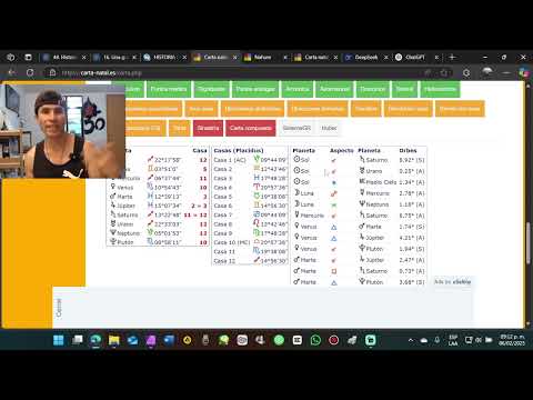 Como ver tu carta natal-Astral para entenderte mejor a ti mismo.