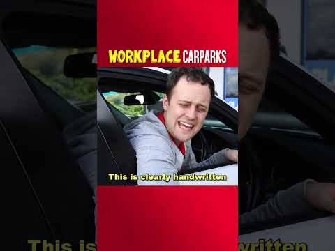 Parking your car at work...