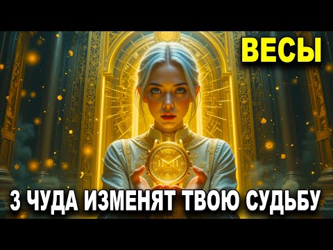 ВЕСЫ ♎ ВРЕМЯ ИЗМЕНИТЬСЯ! 😃 БОГ РЕШИЛ ПОДАРИТЬ ТЕБЕ БЛАГОСЛОВЕНИЯ С НЕБЕС 🙌