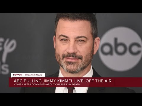 ABC suspends Jimmy Kimmel's late-night show indefinitely over his remarks about Charlie Kirk’s death
