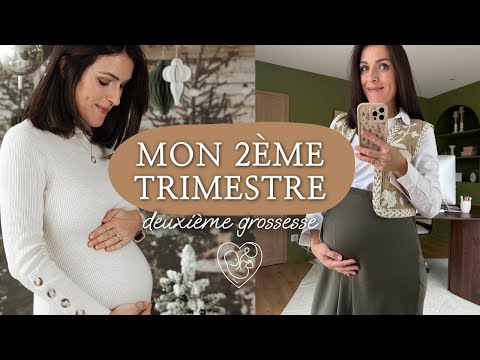 Mon 2ème trimestre de grossesse - Sexe de bébé, symptômes, congé mat & mes indispensables