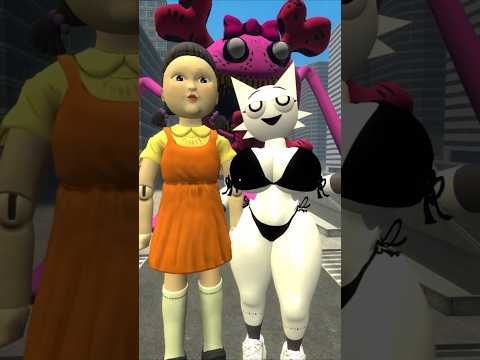 HOW TO MAKE SQUID GAME EVOLUTION OF SPRUNKI BAILEY In Garry's Mod