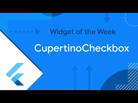 CupertinoCheckbox (Widget of the Week)