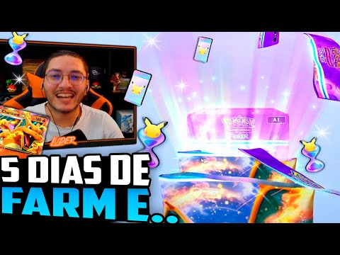 INSANO❗🤩 GASTEI TODAS AS 370 AMPULHETAS ABRINDO PACKS no Pokémon TCG Pocket