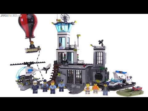 🔄 LEGO City 2016 Prison Island review! Police set 60130 re upload