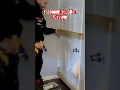 Squatter Revenge | Man Blockades Basement Squatter (comedy)