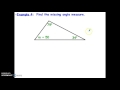 Exploring Missing Angles in Triangles