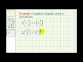 Simplifying Expressions with Mixed Numbers