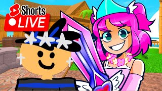 playing mm2 with SUBSCRIBERS ⭐ #shorts