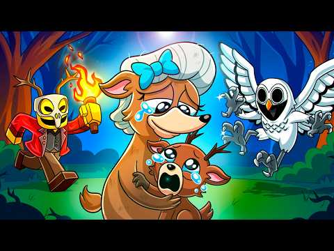 The Mama Deer Sad Story! 99 Nights in the Forest Animation
