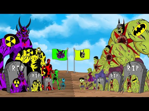 Evolution of Hulk vs Evolution of Spider-Man: Who is stronger??? [HD] | SUPER HEROES MOVIE ANIMATION